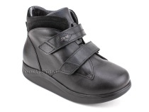 141607W Сурсил-Орто (Sursil-Ortho), зимние ботинки для взрослых, ригидная подошва, диабетическая подкладка, натуральный мех, кожа, нубук, черный, полнота 11 в Волгограде